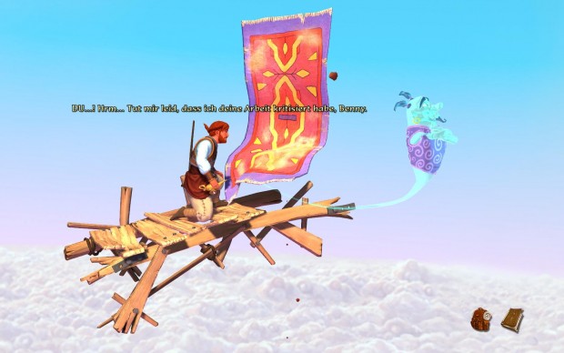 The Book of Unwritten Tales 2 (Screenshots: Golem.de)